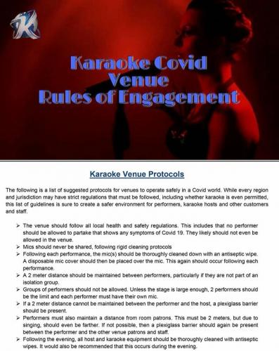 Karaoke Venue Protocol